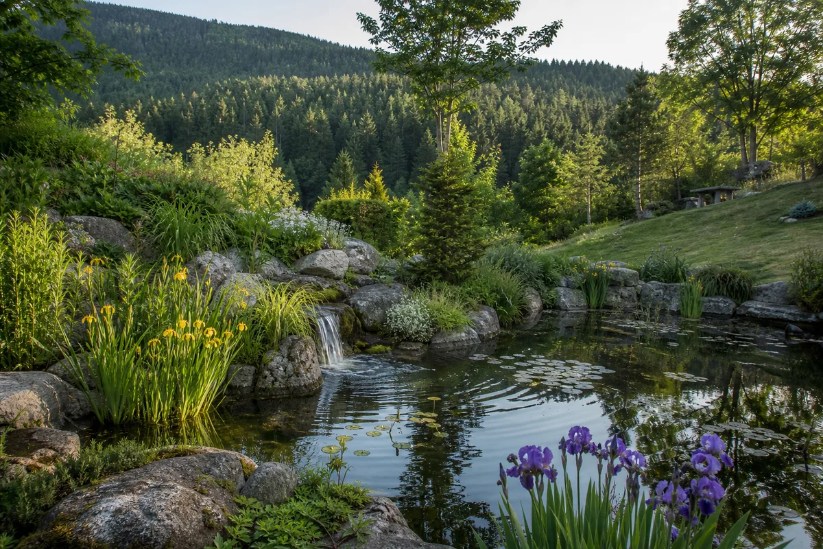 Création de bassin de jardin dans les Vosges (88) et Grand Est