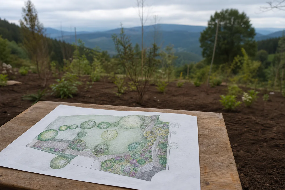 Création de jardin dans les Vosges : du plan à la plantation